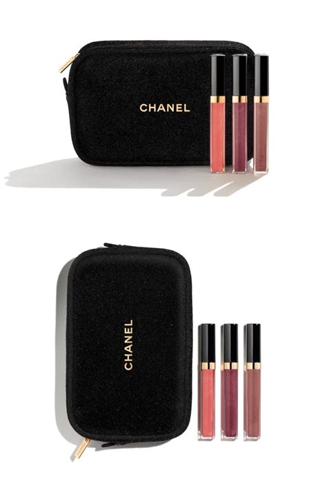 chanel velour set|chanel beauty gift sets.